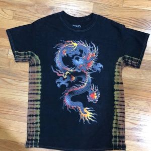 Mad Engine dragon tie dye t-shirt!